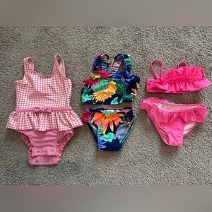 Bundle of 3 swimsuits